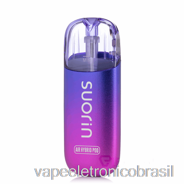 Vape Eletronico Suorin Air Hybrid 14w Pod System Gradiente Roxo